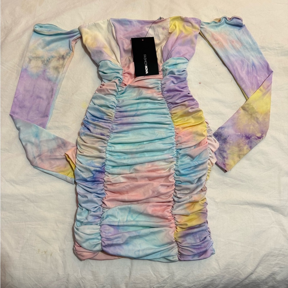 SALE Off the shoulder mini dress